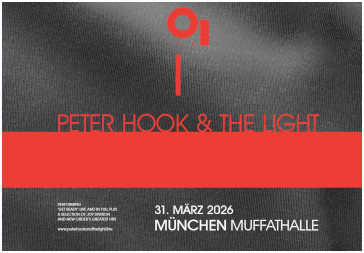 31.03.2026 - München - PETER HOOK & THE LIGHT